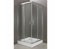 [304996] Душевой уголок Cezares Eco-O-AS-2-90-C-Cr 90x90x195 см без поддона +52490 ₽