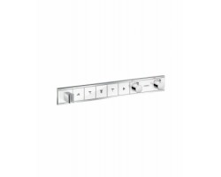 [303548] Смеситель Hansgrohe RainSelect для душа, термостатический, белый/хром, 15358400 +246390 ₽