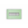 [313952] Кнопка управления AlcaPlast M1472 - AEZ110 с цветной пластиной, светящаяся кнопка зеленая, свет белый +29641 ₽