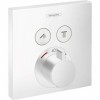 [335552] Смеситель Hansgrohe ShowerSelect для душа, термостатический, белый матовый, 15763700 +105700 ₽
