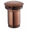 [340071] Донный клапан Omnires A706ORB для раковины, клик-клак, универсальный, состаренная бронза +4154 ₽