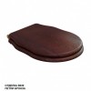 [459447] Крышка-сиденье Caprigo Boheme, коричневая, фурнитура бронза, с микролифтом, KFm-IB-B039 +17216 ₽