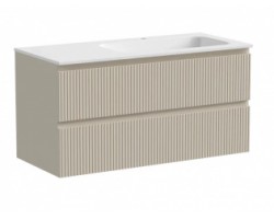 [640780] Тумба под раковину Sancos Snob T 100 см подвесная, правая, Beige Soft, SNT100RCE +22800 ₽