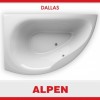 [141241] Акриловая ванна ALPEN Dallas 160*105 см, левая/правая +30420 ₽