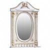 [155460] Зеркало Atoll Napoleon 61,5*94,5 cм, dorato (белый жемчуг/ патина золото) +15486 ₽