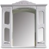[155730] Зеркальный шкаф Atoll Master & Margarita 97*97,5 cм, lucido (белый глянец) +31376 ₽