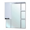 [162436] Зеркало со шкафчиком Bellezza БЕЛЛА 85 ЛЮКС L/R, с подсветкой, цвет - белый, 83*100*17 см +7527 ₽