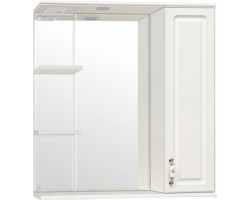 [200640] Зеркало-шкаф Style Line Олеандр-2 75/С ЛС-00000203 Люкс, 75 см,правое, подвесное, рельеф пастель +9936 ₽