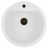 [319716] Кухонная мойка Mixline ML-GM09 (341), врезная сверху, цвет - молочный, 49 х 49 х 18.5 см +5607 ₽