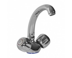 [325973] Смеситель для кухонной мойки 1/2 кер Mixline ML02-032, хром +2878 ₽