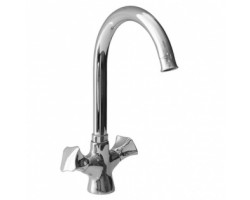 [326573] Смеситель для кухонной мойки 1/2 кер Mixline ML11-031, хром +4271 ₽