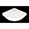 [331251] Душевой поддон Bas Эклипс, 90 x 90 см, литьевой мрамор, четверть круга, белый, ЛП00013 +8050 ₽