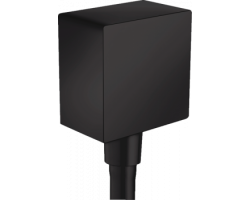 [335737] Шланговое подсоединение Hansgrohe FixFit Square, черный матовый, 26455670 +4520 ₽
