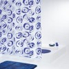 [556415] Штора для ванной комнаты Ridder Andy 180 x 200 см, белый, синий, 41353 +3905 ₽