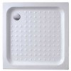 [332492] Поддон Acquabella Base 90 x 90 см квадратный, из искусственного мрамора с сифоном и решеткой, цвет белый +16575 ₽