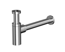 Сифон для умывальника декоративный WHITECROSS A186NIB (брашированный никель) +9975 ₽