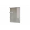 [163638] Зеркальный шкаф Bellezza Мари 75 см, с подсветкой, белый/бежевый, правый, 00000001159 +13006 ₽