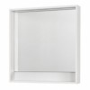 [320457] Зеркало Акватон Капри 80 1A230402KP010 80x85 см настенное с подсветкой, цвет белый глянцевый +13870 ₽