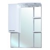 [162022] Зеркальный шкаф Bellezza Коралл 85 см, с подсветкой, белый, левый, 00000001082 +8652 ₽