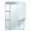 [162023] Зеркальный шкаф Bellezza Коралл 85 см, с подсветкой, белый, правый, 00000001083 +8652 ₽
