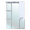 [164507] Зеркальный шкаф Bellezza Дрея 75 см, с подсветкой, белый, правый, 00000001067 +13006 ₽