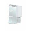 [183398] Зеркальный шкаф Bellezza Эйфория 80 см, с подсветкой, белый, правый, 00000005410 +14205 ₽