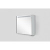 [276382] Зеркальный шкаф Am.Pm Sensation M30MCL0801FG, левый, 80 см, с подсветкой, серый шелк +252290 ₽