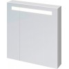 [479903] Зеркальный шкаф Cersanit Melar 70 см с подсветкой, универсальный, белый, SP-LS-MEL70-Os, 62618 +13170 ₽