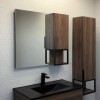 [491935] Зеркальный шкаф Comforty Равенна Лофт-35, дуб темно-коричневый, 00-00006656 +14900 ₽