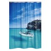 [520723] Штора для ванной комнаты Ridder Blue Paradise 180 x 200 см, синий/зеленый, 42073000 +5670 ₽