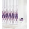 [522059] Штора для ванной комнаты Ridder Boho 180 x 200 см, белый/фиолетовый, 46940 +4714 ₽
