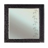 [163098] Зеркало Bellezza МАРГАРИТА 120, цвет - белый/черный, 120*88*2,6 см +10309 ₽
