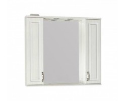[302721] Зеркало-шкаф Style Line Олеандр-2 90/С ЛС-00000484, 90 см, подвесное, рельеф пастель +11221 ₽