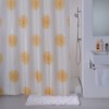 [361666] Штора для ванной комнаты Milardo Shining Flower 680P180M11 180 x 200 см, полиэстер, белый +780 ₽