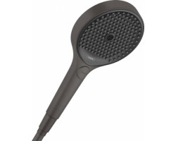 [401971] Ручной душ Hansgrohe Rainfinity 130 26865340, EcoSmart 3 типа струи, чёрный хром +17460 ₽