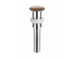 [428947] Донный клапан Ceramica Nova CN2000MC, без перелива, керамическая накладка, цвет капучино матовый +2790 ₽