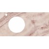 [445775] Столешница с отверстием под смеситель Kerama Marazzi Cono 97 см для раковины с бортиком Cono, розовая, CO2.SG567602R.97 +10660 ₽