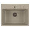 [321526] Кухонная мойка Mixline ML-GM15 (310), врезная сверху, цвет - серый, 56 х 50.5 х 20 см +6961 ₽
