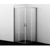 [332051] Душевой уголок WasserKRAFT  45S03, квадратный, стекло прозрачное, 90 см +31464 ₽