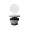 [580251] Донный клапан GSI PVC09 для раковины, click-clack, без перелива, белый матовый +8147 ₽