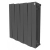 [308995] Радиатор биметаллический Royal Thermo Piano Forte 500 noir sable 8 секций, боковое подключение, черный, НС-1176334 +13120 ₽