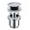 [340065] Донный клапан Omnires A706CR для раковины, клик-клак, универсальный, хром +10183 ₽