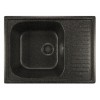 [321601] Кухонная мойка Mixline ML-GM18 (308), врезная сверху, цвет - черный, 64.5 х 49 х 19 см +7656 ₽