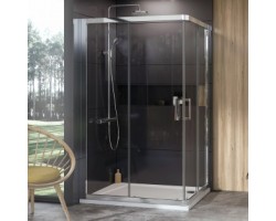 [333634] Душевой уголок Ravak 10° 10RV2K, 80 x 120 см, профиль блестящий, витраж транспарент, 1ZJ40C00Z1/1ZJG0C00Z1 +130865 ₽