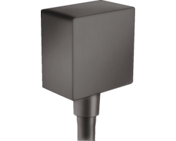 [335736] Шланговое подсоединение Hansgrohe FixFit Square, черный хром, 26455340 +4820 ₽