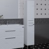 [344835] Шкаф-пенал СаНта Калипсо 30 NEW 517003N напольный/подвесной, цвет белый +14000 ₽