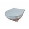 [479047] Напольный безободковый унитаз Cersanit City Clean On 011 3/5 DPL EO slim, крышка-сиденье с микролифтом, белый, S-KO-CIT +10178 ₽