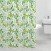 [361670] Штора для ванной комнаты Milardo Jungle Flowers 620P180M11 180 x 200 см, полиэстер, зеленый +780 ₽