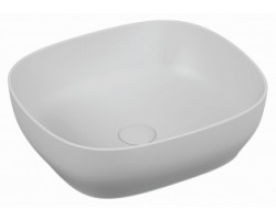 [375623] Раковина Vitra Outline 5994B403-0016, 47.5 х 41 см, накладная, белый глянцевый +32384 ₽