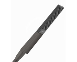 [402087] Ручной душ Hansgrohe Rainfinity 100 26866340, 1 тип струи, чёрный хром +16110 ₽